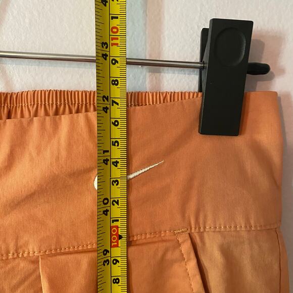 Nike Orange Wide Leg Sweatpants High Rise Streetwear Women's size Small - Picture 11 of 13